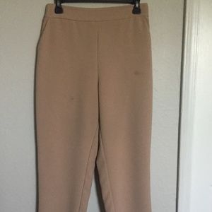 Forever 21 tan slacks